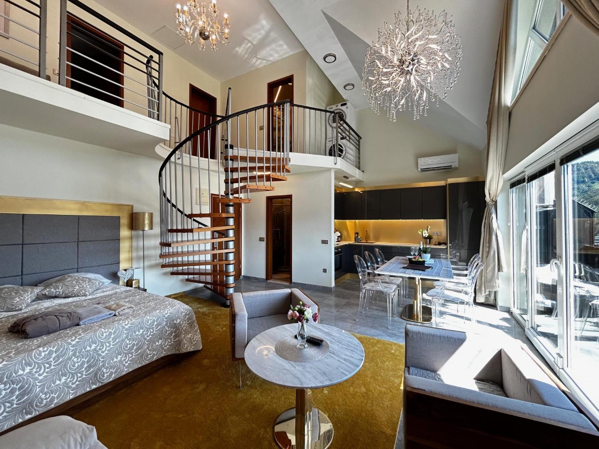 Chung cư 79 m² 2 phòng ngủ, 2 phòng tắm riêng ở Podcetrtek Ngoại thất bức ảnh